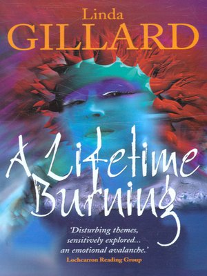 cover image of A lifetime burning